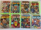 Iron Man #100 1977 Marvel Comic Lot 99,100,101,102,103,104,105,108 -8 BOOK LOT
