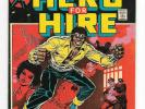 Hero For Hire #1 FN+ Key Issue Origin & 1st App. Luke Cage Power Man Marvel 1972
