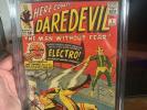 Daredevil volume 1 #2 cgc 4.0 silver age Marvel Electro Fantastic Four