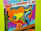 Vintage 1978 BATMAN & ROBIN & Joker Pin up Poster DC Comics Sealed