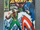 Captain America #117 The Coming of the Falcon + #118, #115 1969
