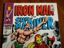 Marvel  Iron Man /Sub Mariner #1  1968 Con't. from Tales to Astonish # 101