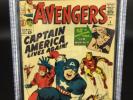 Avengers #4 CGC 3.0 1964  1st Silver Age Captain America and Bucky