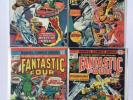 Fantastic Four (1961) comics lot #154-189, Annual #11-12, Giant-Size #4-6 Surfer