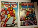 Iron Man 126-127 / 1979 VF/NM, SIGNED by David Michelinie / Alcoholism storyline