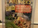 Avengers #3 (1964) CGC 4.5 1st Hulk and Sub-Mariner team-up