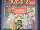 Avengers #1 CGC 2.5  9/63 3703484001 - Origin & 1st appearance of the Avengers
