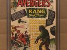 - Avengers 8 CGC 7.0 1st Kang the Conqueror FN/VF 9/'64