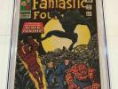 Fantastic Four #52 CGC 6.0 O/W-White First Black Panther