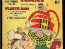 Police Comics #85 Nice Golden Age The Spirit, Plastic Man Quality 1947 VG+
