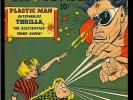 Police Comics #100 Nice Golden Age The Spirit, Plastic Man Quality 1950 VG+