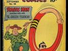 Police Comics #58 Golden Age The Spirit, Plastic Man Quality Comic 1946 GD+