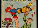 Police Comics #50 Golden Age The Spirit, Plastic Man Quality Comic 1946 VG-