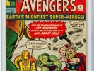 Avengers #1 CGC 5.0 1963 1st app. The Avengers