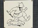 NEUF  HERGE * PLAQUE EMAILLEE TINTIN AU PAYS DES SOVIETS * EMAILLERIE BELGE
