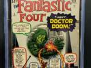 FANTASTIC FOUR #5 1st app Dr. Doom KEY CGC 3 July 1962 Stan Lee Jack Kirby
