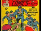 Modern Comics #102 Scarce Last Issue The Spirit Blackhawk Quality Comic 1950 GD-