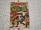 AVENGERS #10 MARVEL COMICS 1964 CAPTAIN AMERICA  IRON MAN THOR Superheroes