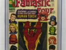 Marvel Comics Fantastic Four #54 CGC 9.0 Stan Lee Story 1st App Evil Eye 1966