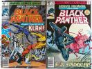 ? MARVEL PREMIERE #52 + 53 BLACK PANTHER VS THE KLAN AVENGERS Chadwick Boseman