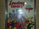 LEADING COMICS #13 CGC VF 8.0 (DC 1941 SERIES) CLASSIC ROBOT COVER CRIPPEN COPY