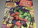 Fantastic Four #25 Marvel 1st Thing Hulk battle Versus Vs.