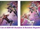 Clayton Crain Amazing Spiderman 49 Rainbow Variant Set NYCC 2020 Metaverse