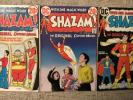 SHAZAM LOT / #1, 2, 3 / DC 1973 / High Grade/ Key Issues.