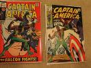 Captain America 117 118 VF- 1st and 2nd Falcon Must Haves Movie Soon
