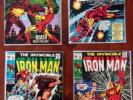 The Invincible Iron Man #22, 23, 24, 25 Silver Age Marvel Comic Feat. Submariner