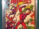 Avengers 55 (CGC 9.0) OW/White pg; 1st reveal Ultron-5; 1968 Marvel (id# 13503)