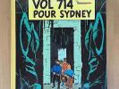 Hergé Tintin Tirage de Tête Vol 714 pour Sydney 154/250 Longue Dédicace d'Hergé.