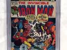 Iron Man #55 CGC 8.5 (Marvel, 1973), 1st THANOS, 1st DRAX, Avengers, Looks 9.0