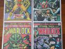 Strange Tales #178 #179 #180 #181 (1975, Marvel) Warlock Magus and Bonus
