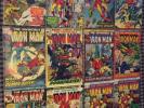 INVINCIBLE IRON MAN #31 - #122 (43 Comic Lot) Marvel Early 1970's to 1979 Era
