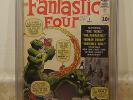 Fantastic Four #1 Origin & 1st app Fantastic Four - November 1961 - CGC Rated