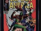 CAPTAIN AMERICA #118 CGC 7.5 OWW STAN LEE SS 2ND APP OF FALCON #1206791016