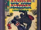 Tales of Suspense 98 CGC 7.5 VF * Marvel 1968 * Black Panther vs Captain America