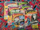 Lot-6 Silver Age Superman #189 #191 #192 #194 #212 #217(1966,DC)  Lex Luthor app