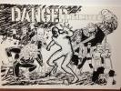 DANGER UNLIMITED Original Comic Book Trading Card Art JOHN BYRNE Fantastic Four