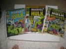 The Mighty World of Marvel #197,198,199 - Reprints HULK #181 1ST APP' WOLVERINE