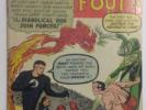 Fantastic Four vol.1 # 6 VG 4.0 cond 2nd Dr. Doom 1st Villain teamup Submariner
