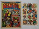 Mighty World of Marvel comic #3 - 21 Oct 1972 + FREE GIFT STICKERS (phil-comics)