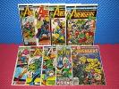 The Avengers Lot of 9 #101-113 + Annual #6 Higher Grade Marvel Cap Iron Man Thor