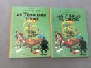 Tintin Les 7 Boules de Cristal éd. originale en Occitant et en Breton 1979