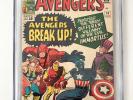 Avengers #10 CGC 6.5 Marvel  11/64 Immortus