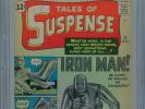 1963 MARVEL TALES OF SUSPENSE #39 1ST APPEARANCE & ORIGIN IRON MAN CGC 3.0 CR-OW
