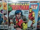 THE INVINCIBLE IRON MAN 120-128  VF+  DEMON IN A BOTTLE STORYLINE LOT