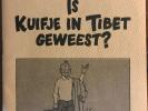 BD Tintin eo is Kuifje in Tibet geweest - Poelmeyer