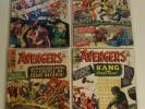 Marvel Comics Avengers 7 , Avengers  8, Avengers 13 and X-Men 9 bundle. All GD.